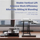 32 Inch Height Adjustable Desk Converter