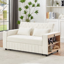Pull-Out Sofa Bed Convertible Couch With Adjustable Backrest For Living Room by HouseOfZazla