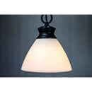 6 Inch Diameter Milky White Reflector-Type IES Replacement Glass Shade for Stiffel by LampsUSA