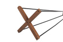 Reclaimed Wood And Metal Freestanding Coat Rack With Hooks Use In Bedroom, Living Room - Natural by HouseOfZazla