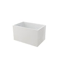 43" Acrylic Freestanding Bath Tub Modern Soaker Tub by HouseOfZazla