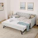 Daybed With Pop Up Trundle And USB Charging Armrest by HouseOfZazla