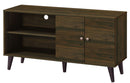 Amidon - TV Stand, With 2 Storage Shelves And 1 Cabinet by Unique Piece Furniture