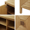 2-Door Accent Cabinet with Adjustable Shelves