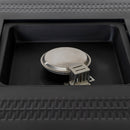 28-inch Iron Square Propane Fire Pit Table