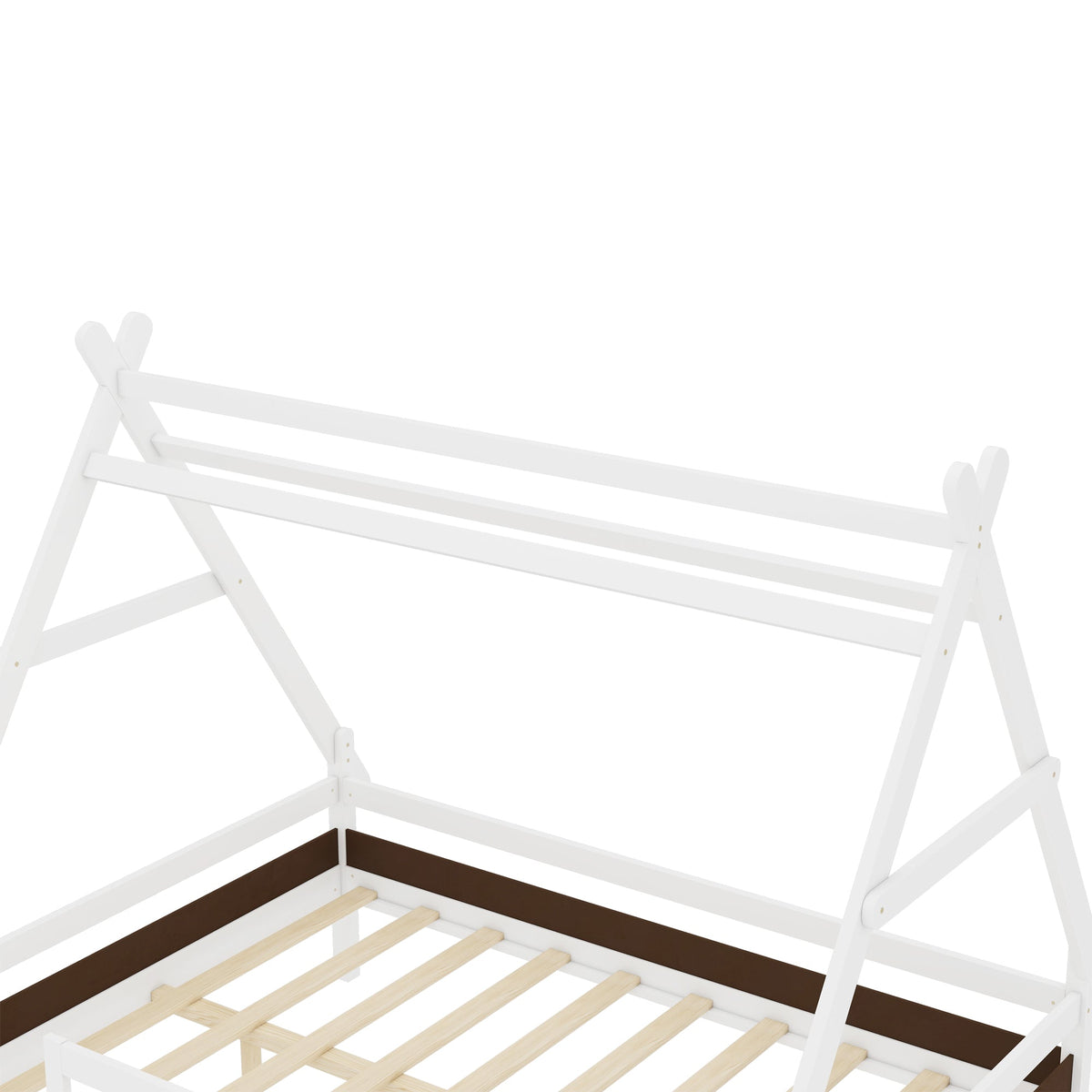 Full House Platform Bed with Stairs, photo 8 of 10