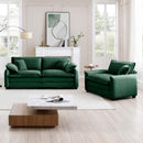 Modern Living Room Sofa Two Pieces Set