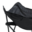 2 Pieces Outdoor Camping Chairs Folding / Portable, Comfortable Seating, Durable Steel Fram by HouseOfZazla