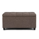 Sienna - Upholstered Storage Ottoman Bench by Unique Piece Furniture