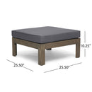 ALCOVE LSHAPE SOFA SET, DARK GREY