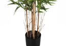 50" Tall Artificial Bamboo Tree, Potted Decorative Plant by HouseOfZazla