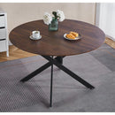47.2INCH ROUND DINING TABLE,OFFICE TABLE,COFFEE TABLE,120X120X75CM,cross leg