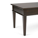 Carlton - Coffee Table - Dark Tobacco Brown by HouseOfZazla