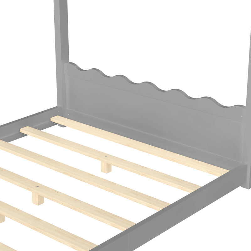 Full House Floor Bed with Support Slats, photo 8 of 10