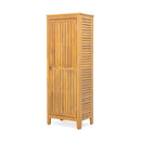 Whitney - Acacia Wood Cabinet For Indoor And Outdoor Storage - Teak