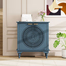 Hollow - Carved 2 Doors Accent Cabinet by HouseOfZazla
