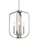Ettore 14"W 3-Light Pendant Light Fixture by Kichler Brushed Nickel Finish by LampsUSA