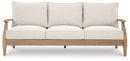 Carter Hall - Sofa With Cushion - Beige