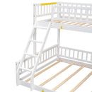 Bunk Bed With Ladder And Guardrails by HouseOfZazla