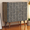 Edessa Bone Inlay Cabinet by Unique Piece Furniture