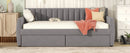 Upholstered Daybed With Slat Support by HouseOfZazla