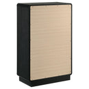 Burton - 5 Drawer Chest Of Drawers - Black by HouseOfZazla
