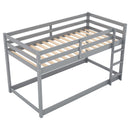 Floor Bunk Bed With Ladder by HouseOfZazla