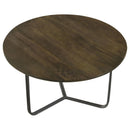 Accent Table With Slim Tripod Base - Brown by HouseOfZazla