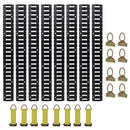 Heavy Duty E Track Tie-Down Rail Kit with O-Ring Anchors and Rope Tie Offs by HouseOfZazla