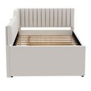Upholstered Daybed With Trundle And 3 Drawers by HouseOfZazla