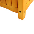 Square Outdoor Flower And Herb Pot - Teak by Unique Piece Furniture