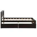 Platform Bed & Headboard, Footboard And Wood Slat Support by Unique Piece Furniture