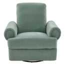 Manual Swivel Recliner Rocker Chair With Adjustable Backrest by HouseOfZazla