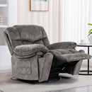 Swivel And Rocking Recliner Chair With Massage And Heating by HouseOfZazla