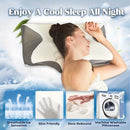 Ergonomic Memory Foam Neck Pillow – Slow Rebound, Back & Side Sleeper