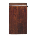 Aspen - Open Bedside Table - Dark Brown by HouseOfZazla