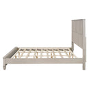 Platform Bed Frame & Tall Headboard by HouseOfZazla