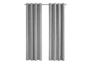 2 Pieces Set Room Darkening Curtain Panels with Grommet