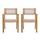 Outdoor Dining Patio Chairs (Set of 2) by HouseOfZazla