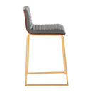 Mason Mara - Contemporary Design Fixed Height Counter Stool (Set of 2) by HouseOfZazla
