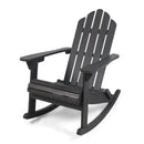 Echoes Outdoor Acacia Wood Adirondack Rocking Chair by HouseOfZazla