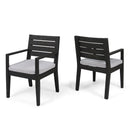 Outdoor Elegant Design Dining Chair (Set of 2) by HouseOfZazla