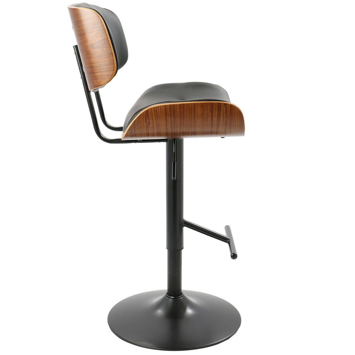 Lombardi - Mid Century Modern Adjustable Barstool, photo 9 of 16
