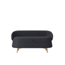 Walker Edison | Teddy Multi-Functional Bench Storage Loveseat