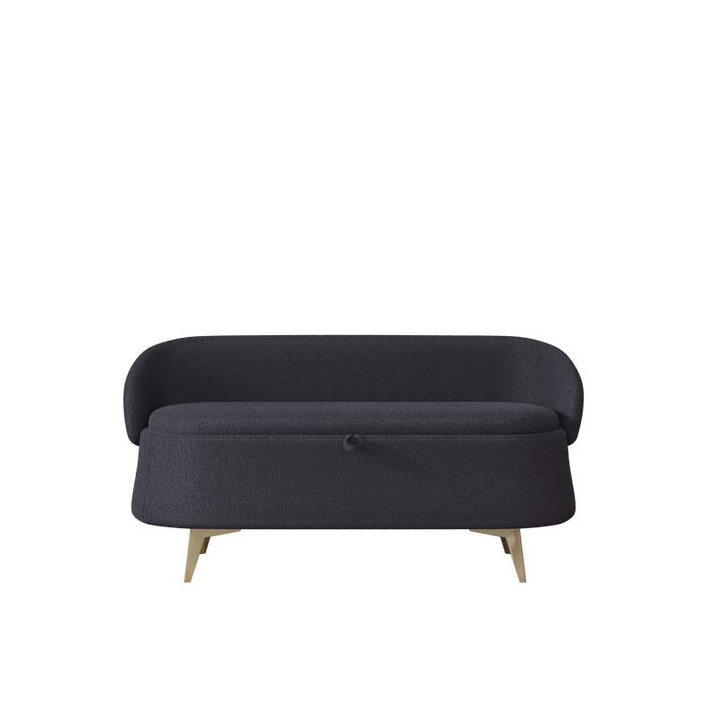 Walker Edison | Teddy Multi-Functional Bench Storage Loveseat