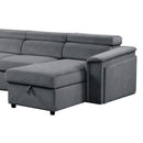 Harvey - Power Recliner Sleeper Sectional by HouseOfZazla