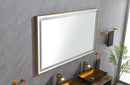 60x36 LED Lighted Bathroom Wall Mounted Mirror with High Lumen+Anti-Fog Separately Control
