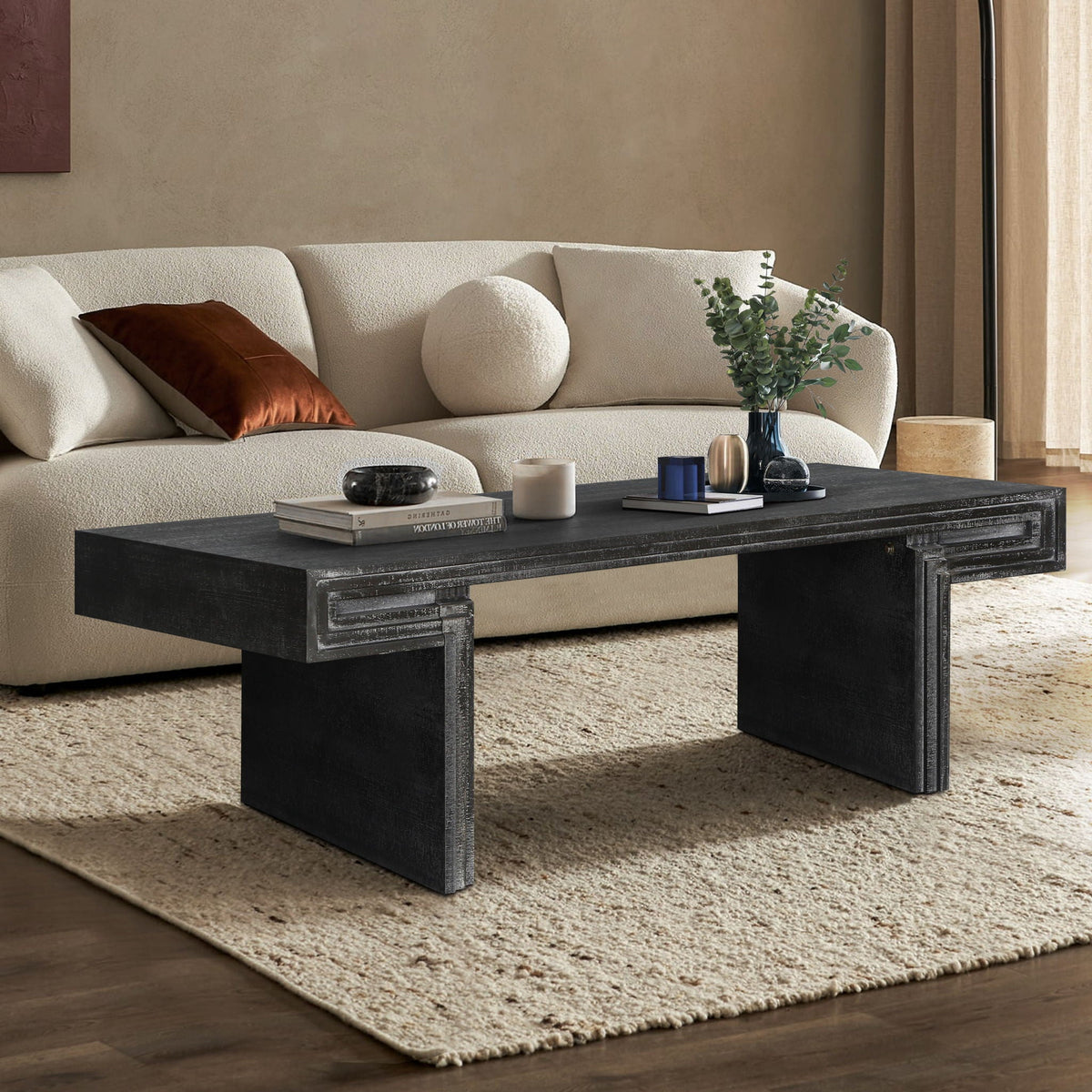 American Vintage Industrial Coffee Table, Double Tier Design, photo 14 of 30
