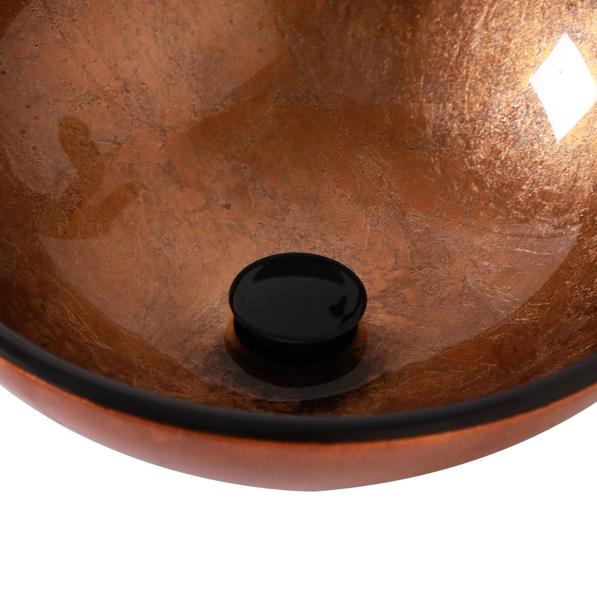 Artistic Tempered Glass Vessel Sink With Pop Up Drain, photo 11 of 32