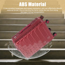 28 Inch ABS Hard Shell Large Travel Checked Luggage - Wine Red